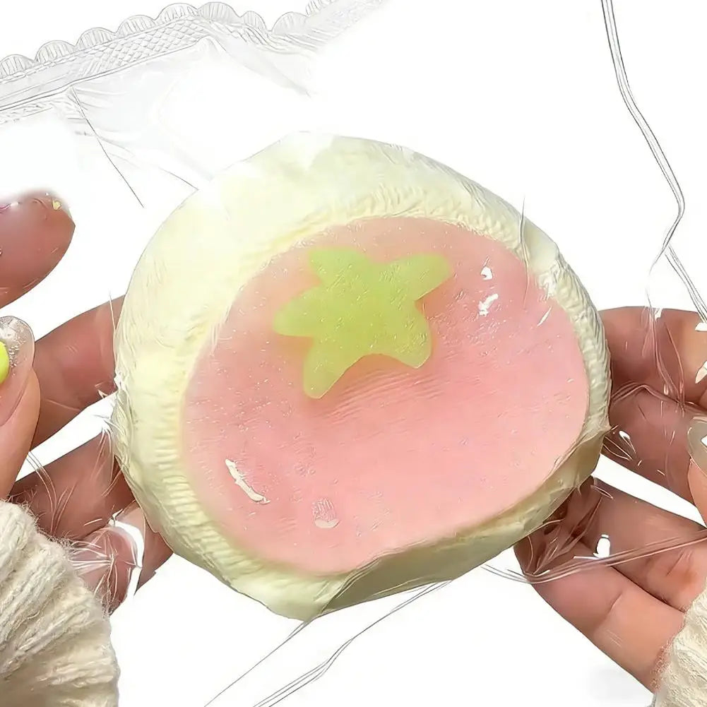 Cute Food Series Stress-relieving Toys Silicone Squeezing Slow