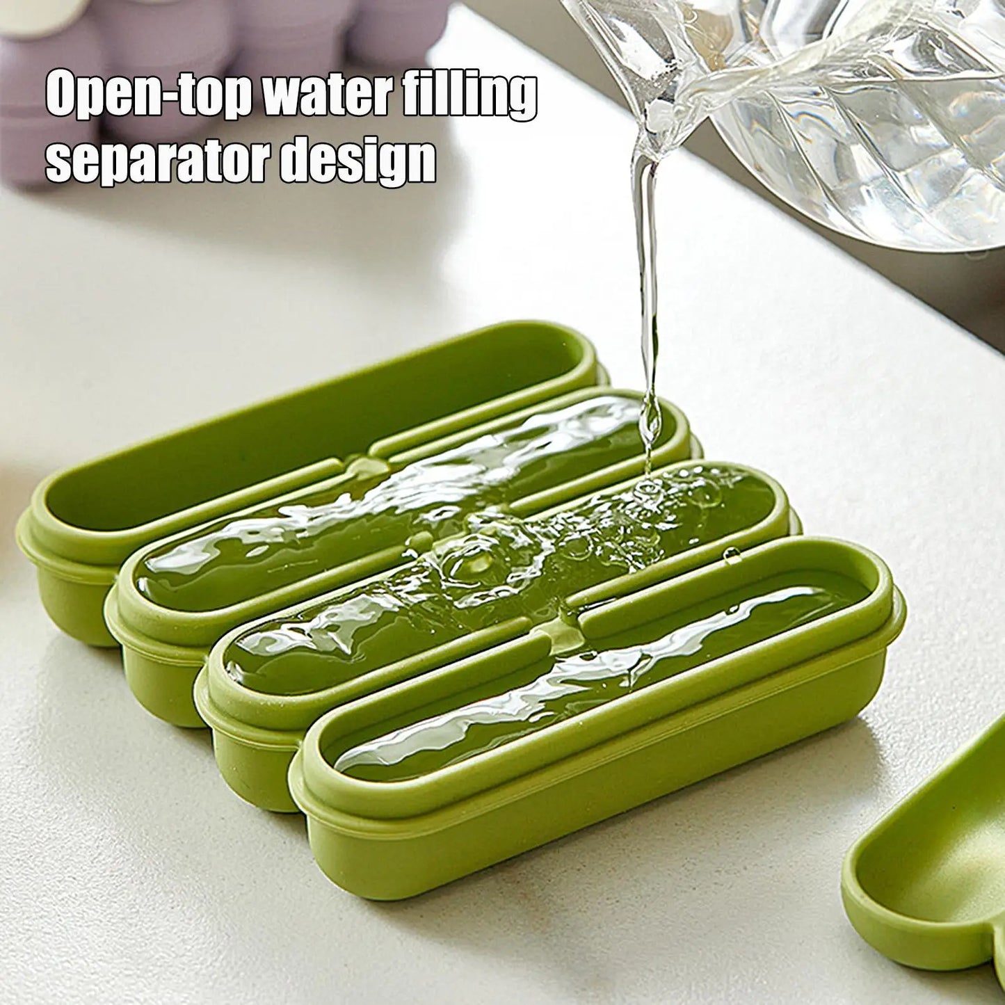 Silicone Rectangle Ice Stick Mold Tray | Cocktails & Drinks