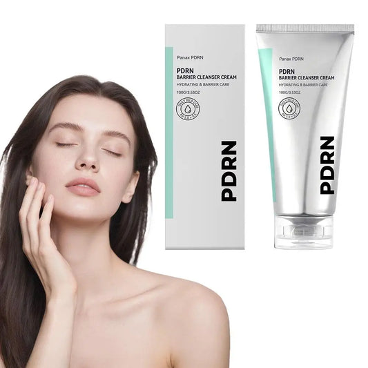 100g Daily Gentle Hydrating Barrier Care PDRN Barrier Cleanser Cream Moisturizing Rejuvenating Cleansing Foam Facial Cleanser Peaceful Pleasures Health and Wellness
