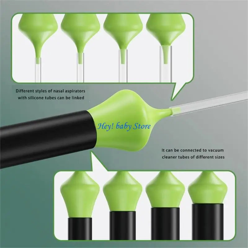 TPE Baby Nasal Aspirator Adapter – Vacuum Connector for Infants