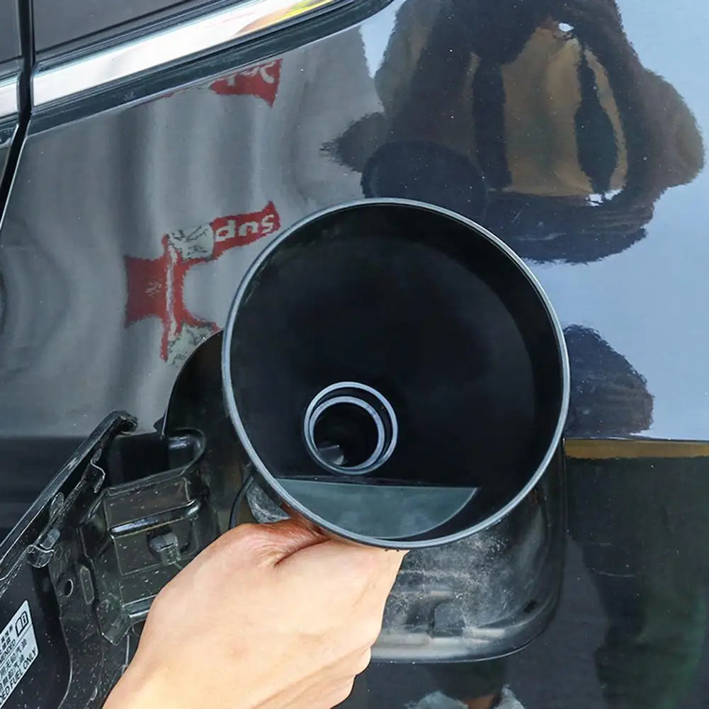 Telescopic Car Funnel Spill-Proof Oil Changing Tool & Mesh Strainer