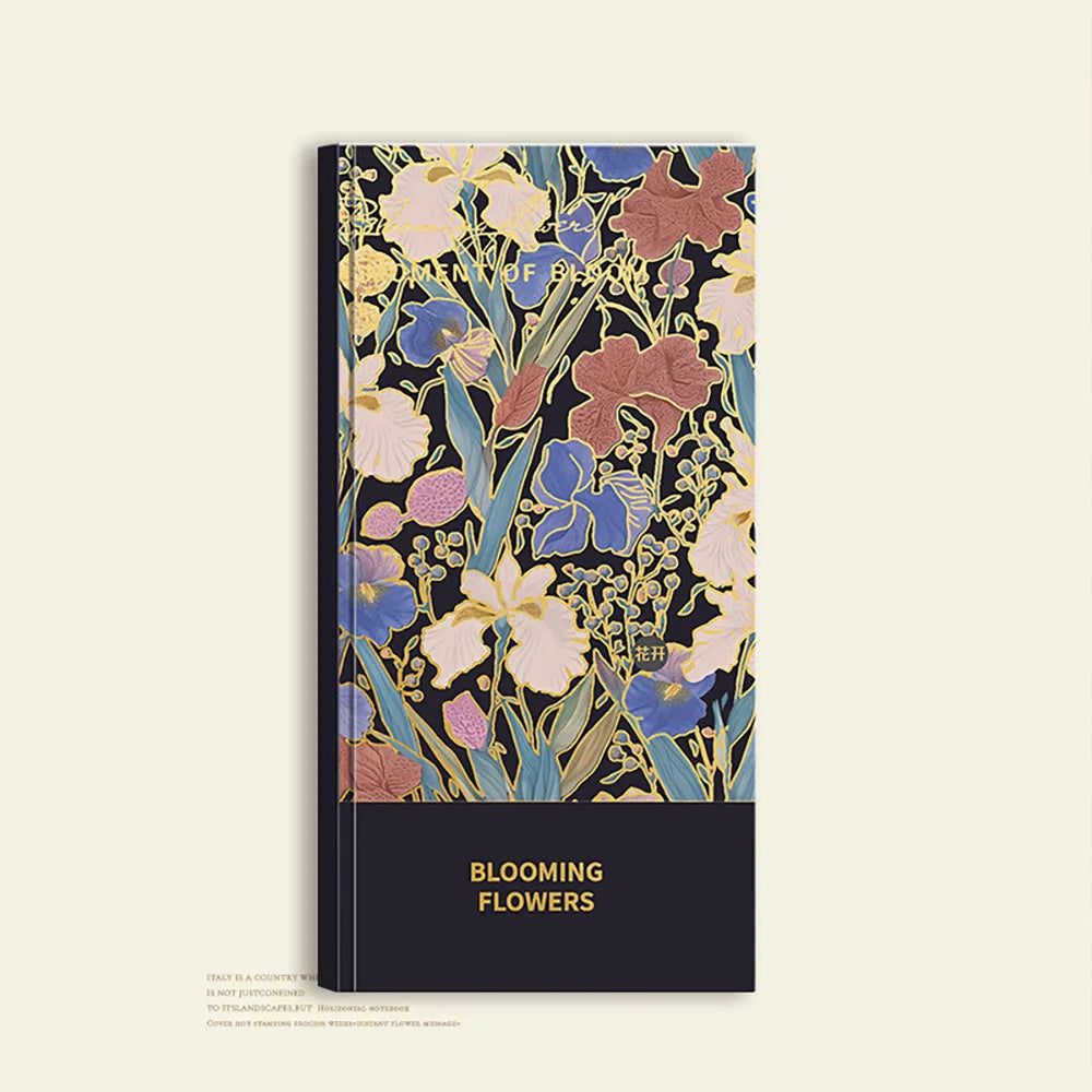 Horizontal Hardcover Notebook Thickened Paper High-end Stationery