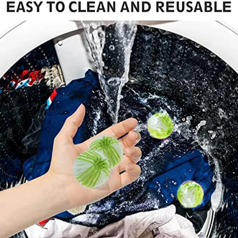Pet hair remover, laundry fluff ball, reusable and effective, non-toxic, suitable for dogs and cats in washing machines, pack of Peaceful Pleasures Health and Wellness