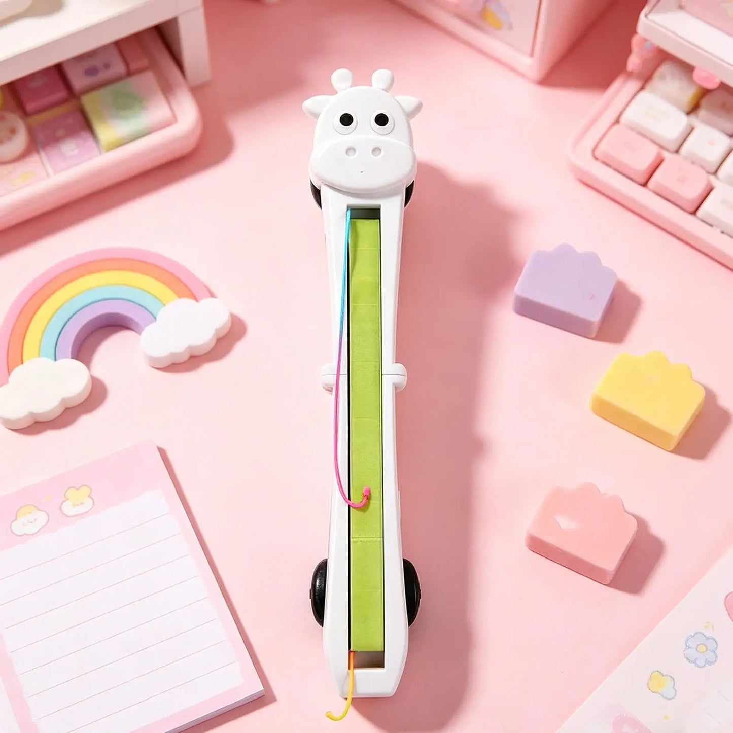 Automatic Giraffe Cat Teaser Toy | USB Rechargeable Rope Spinner