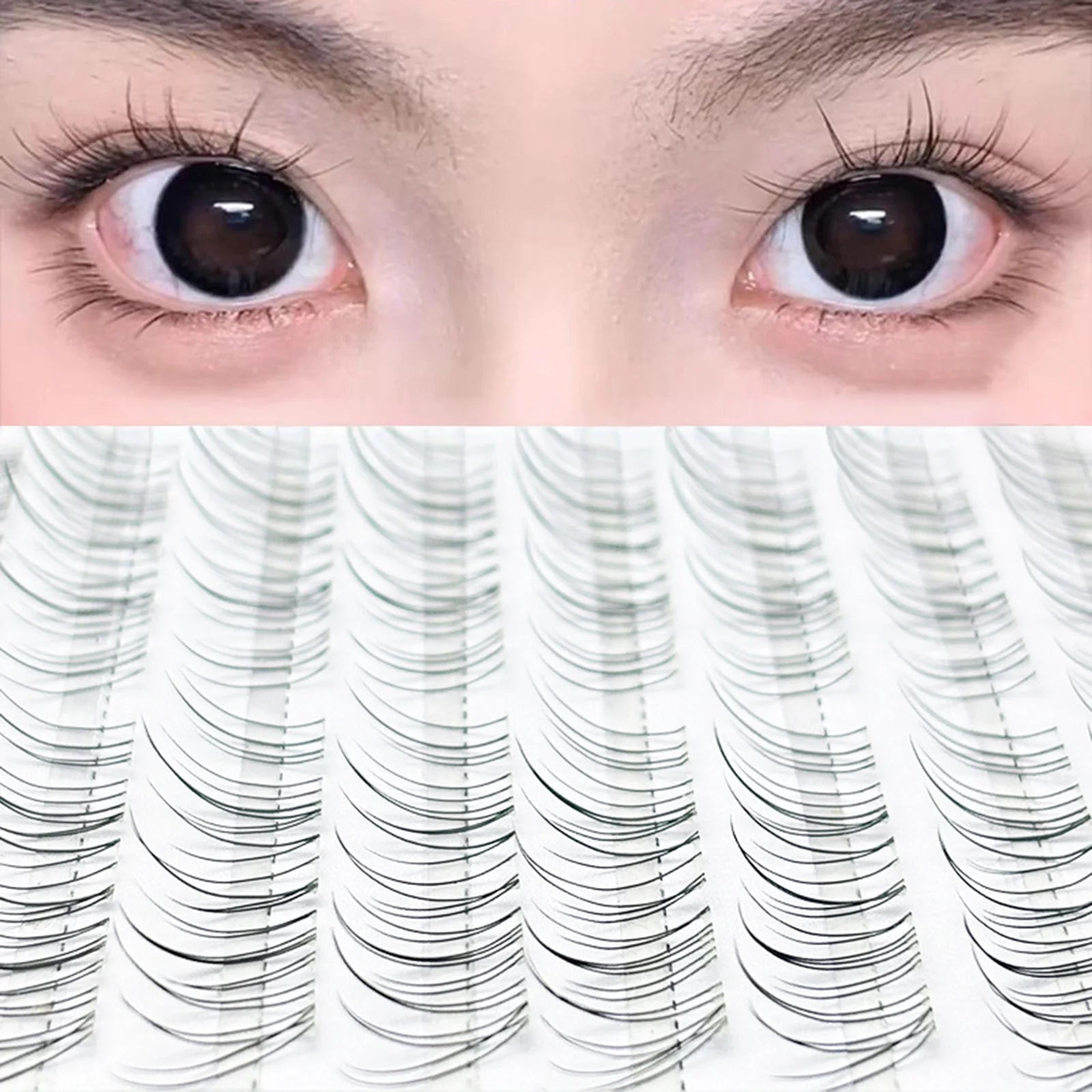 Light Style Foxes Fake Lashes Baby Wind False Eyelash Natural Curl 9-11mm Black Eyelash Extension For Daily Makeup Enlarge Eyes Peaceful Pleasures Health and Wellness