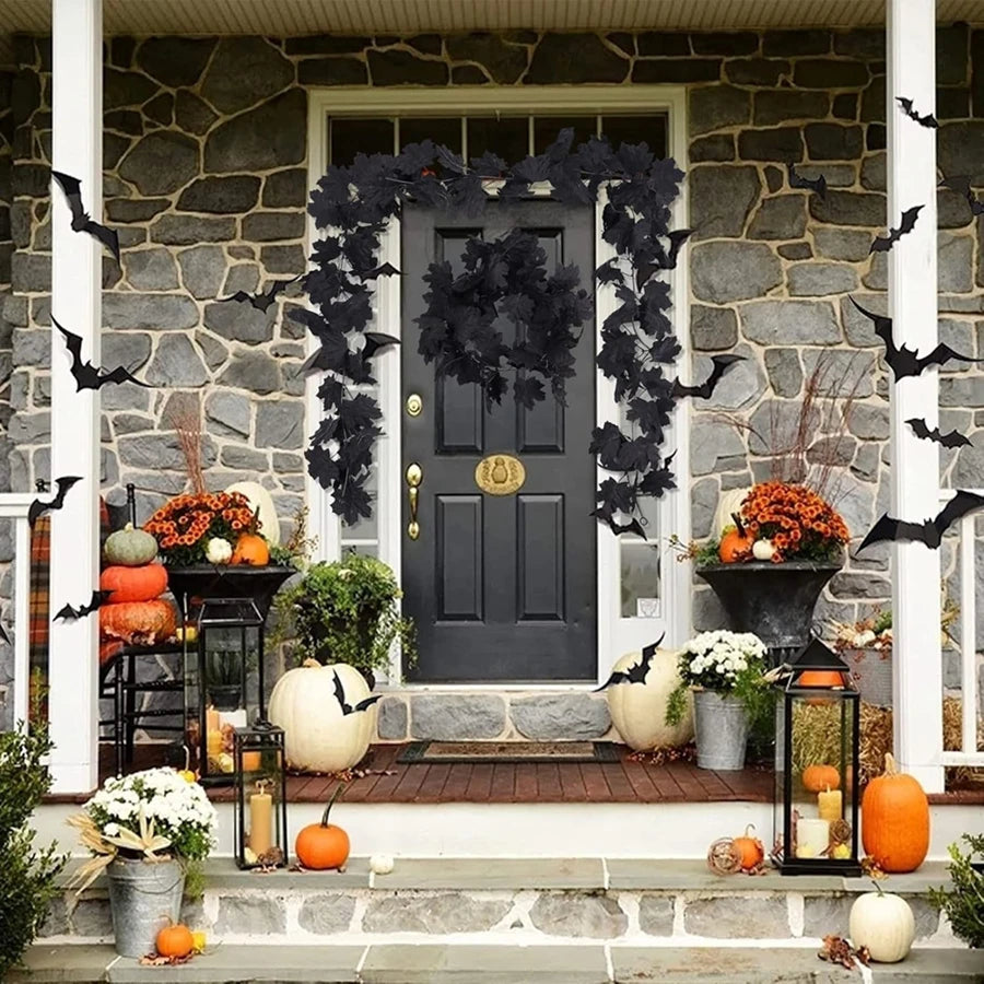 Artificial Leaf Vine Garland | Wedding, Halloween & Home Décor