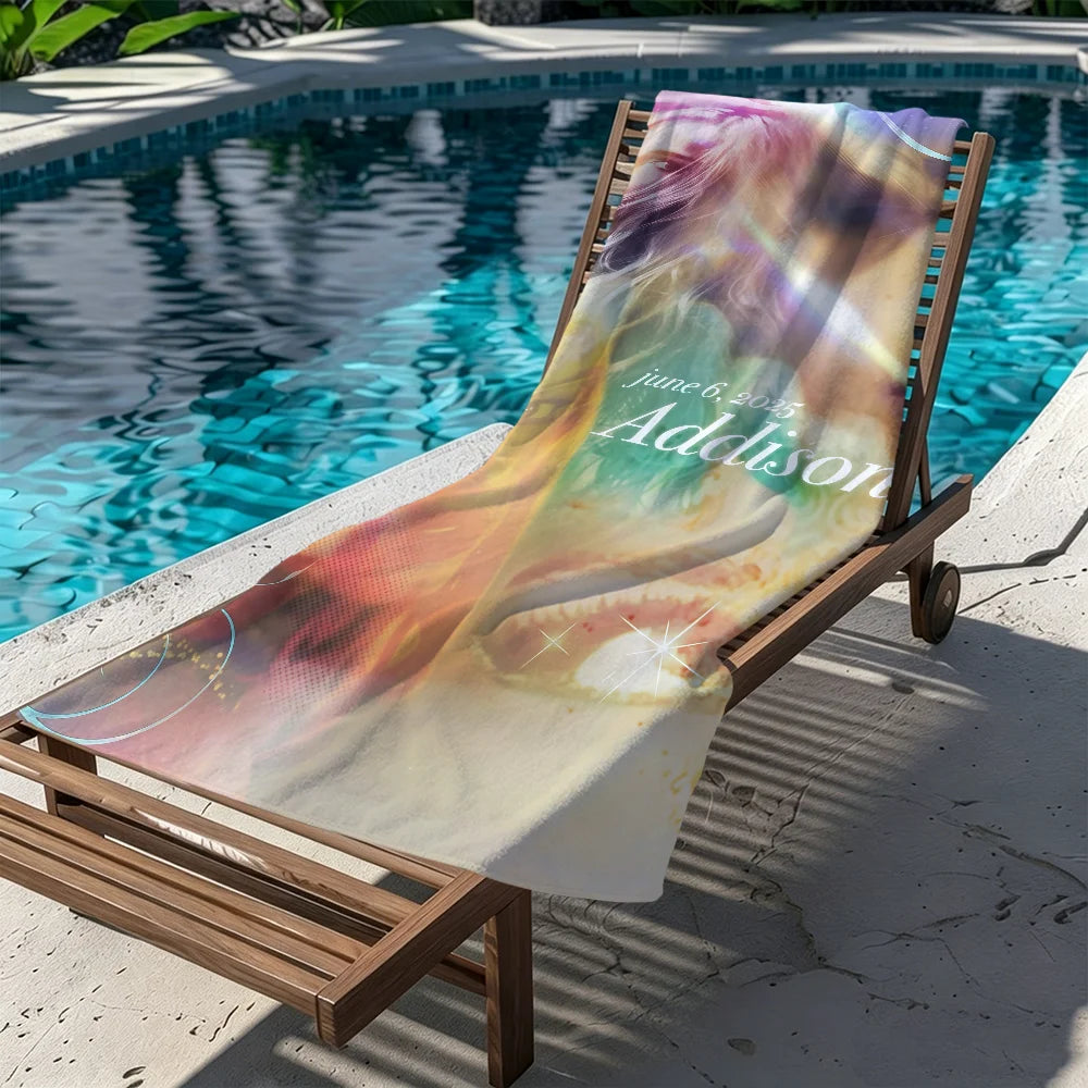 Quick Dry Beach Towel – Soft, Lightweight for Travel & Gym Quick Dry Beach Towel Peaceful Pleasures Health and Wellness