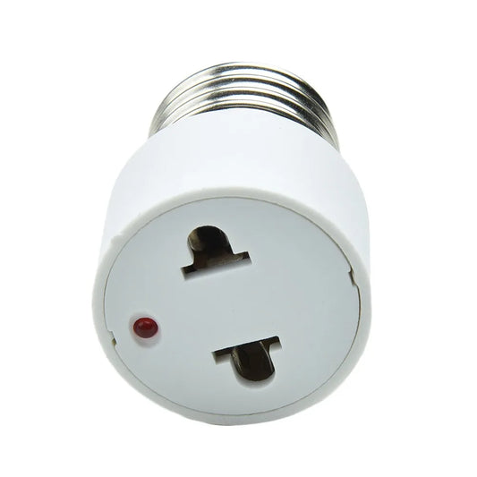 1 E27 ABS US EU Plug Connector Accessories Bulb Holder Lighting Peaceful Pleasures Health and Wellness