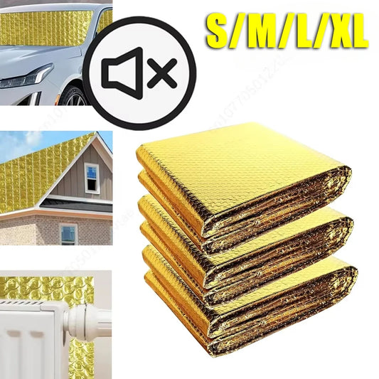 Car Sound Deadening Mat 500x800mm | Heat & Noise Insulation Car Sound Deadening Mat Peaceful Pleasures Health and Wellness