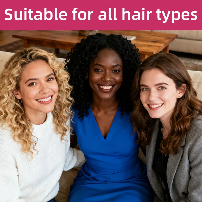 YUITIKUE 7-in-1 Curling Cream 100g - Defines Curls, Eliminates Frizz, Adds Shine & Heat Protection, with Shea & Castor Oil Peaceful Pleasures Health and Wellness
