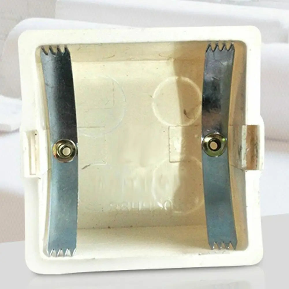 Dark Box Repair Screw Fix Loose 86 Wall Mount Electrical Plug Switch Outlet Socket Back Cassette Replacement Clip Kit Peaceful Pleasures Health and Wellness