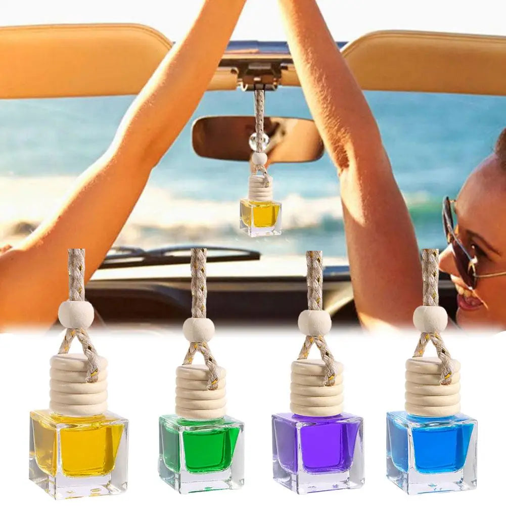 Square car fragrance car interior accessories, perfume pendant car supplies, fresh air car fragrance Air Freshener Scent Peaceful Pleasures Health and Wellness