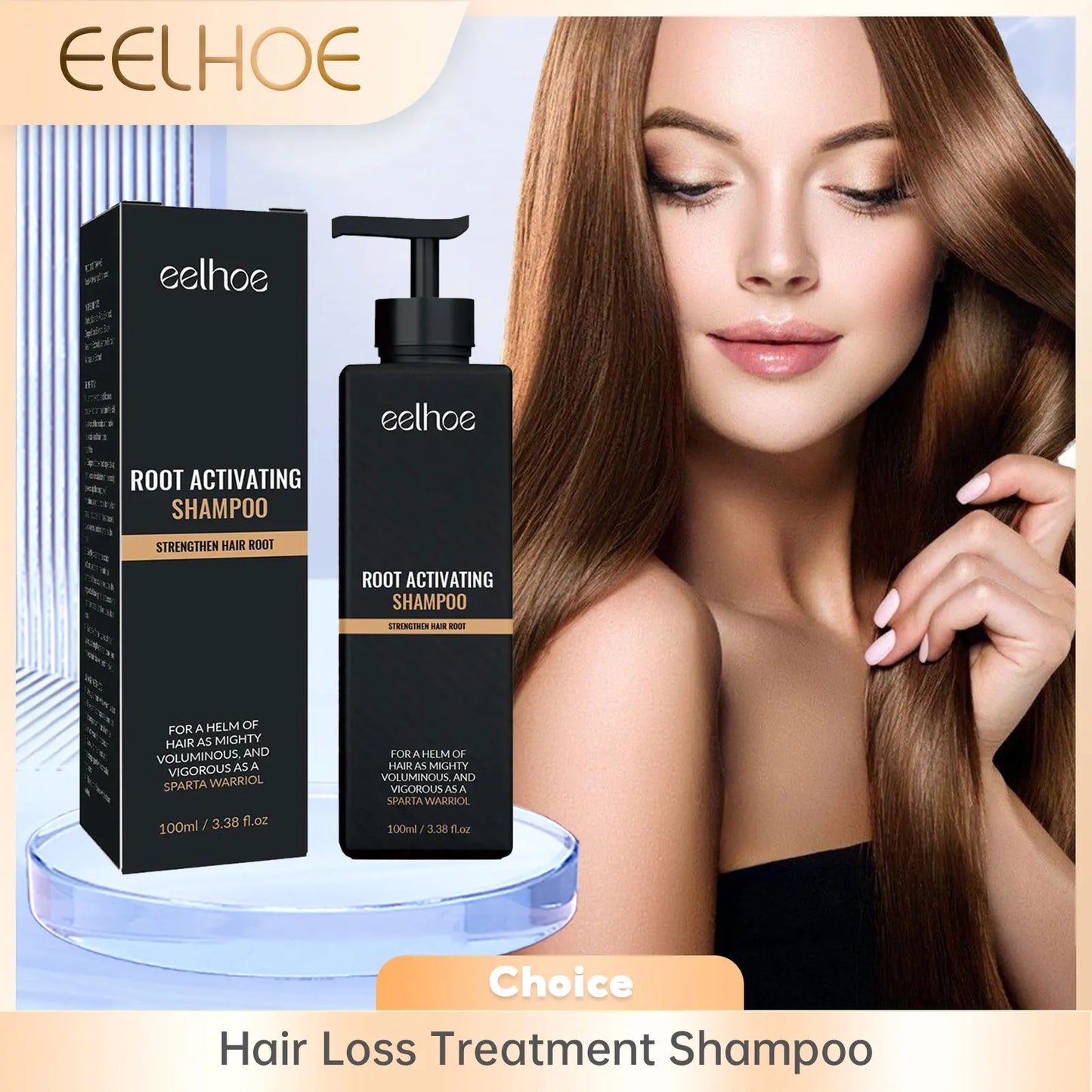 EELHOE Hair Loss Shampoo – Thickening, Growth & Scalp Repair