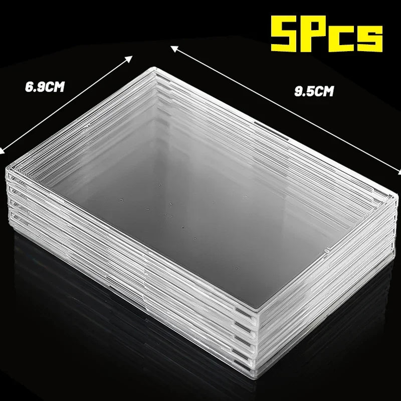 Clear Acrylic Snap Card Display Case – Trading & Kpop Photo