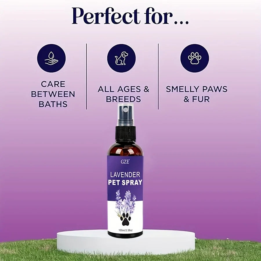 GZE Lavender Cat & Dog Repellent Spray | Natural Pet Training