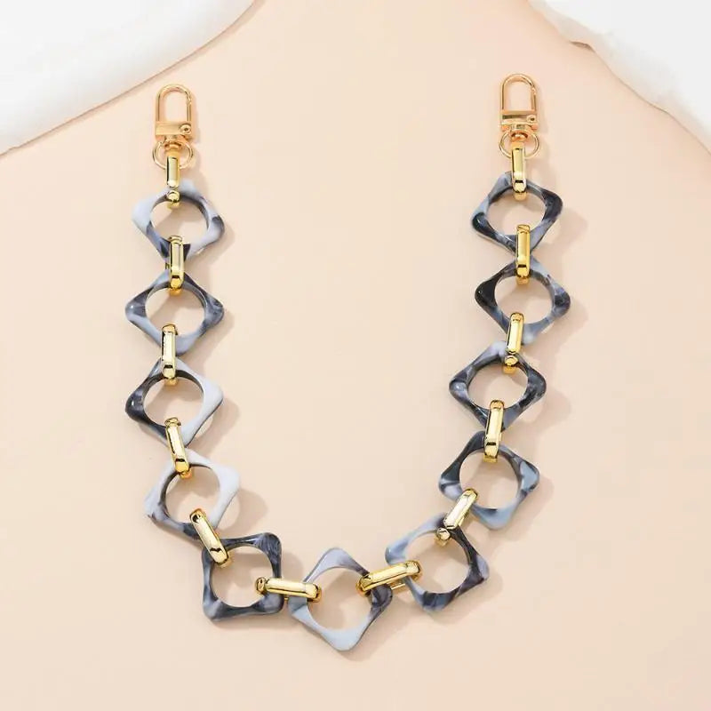 Iridescent Acrylic Chain Strap | DIY Bag & Handbag Accessory