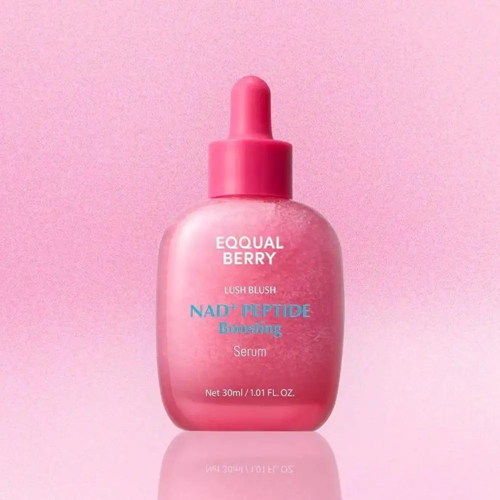 Korean Skincare lumping Serum NAD+ Peptide Boosting Serum For Nourishing Moisturizing Face Skin Care Peaceful Pleasures Health and Wellness pink