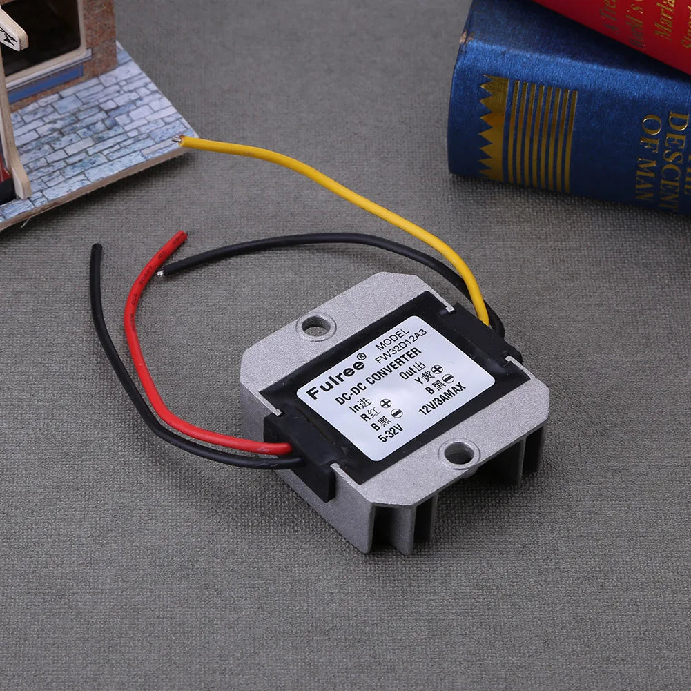 DC 5-32V to 12V Step Up/Down Voltage Regulator Module – 36W Power Converter Power Converter Peaceful Pleasures Health and Wellness