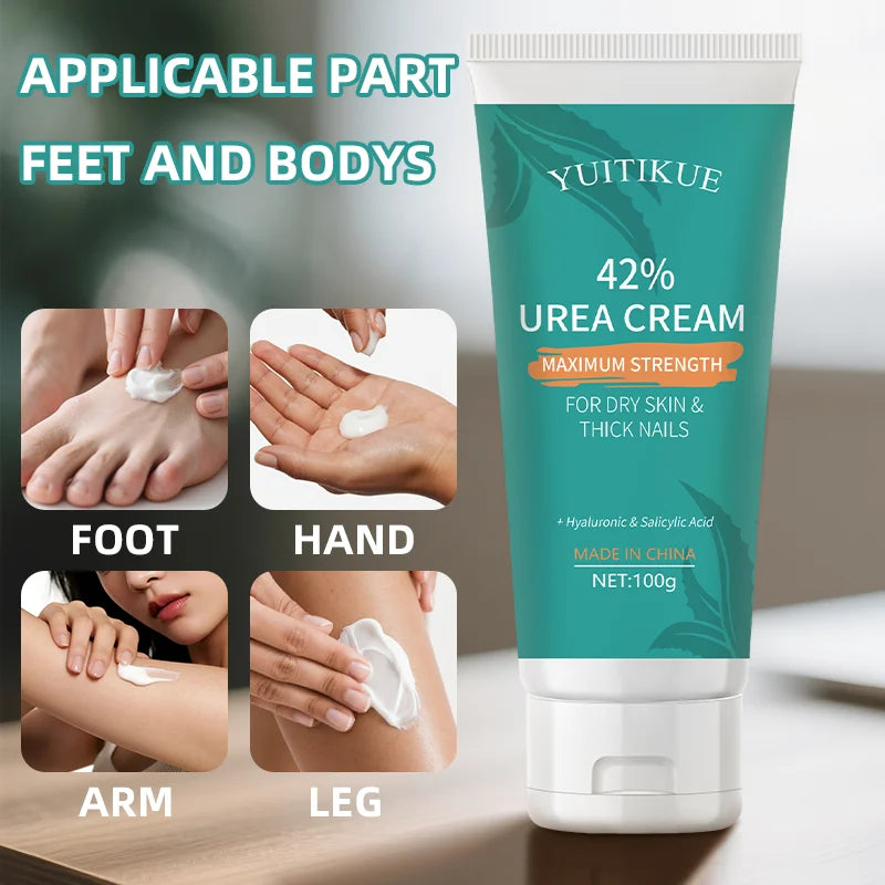 Urea Foot Cream 100g – Hyaluronic & Salicylic Acid Formula