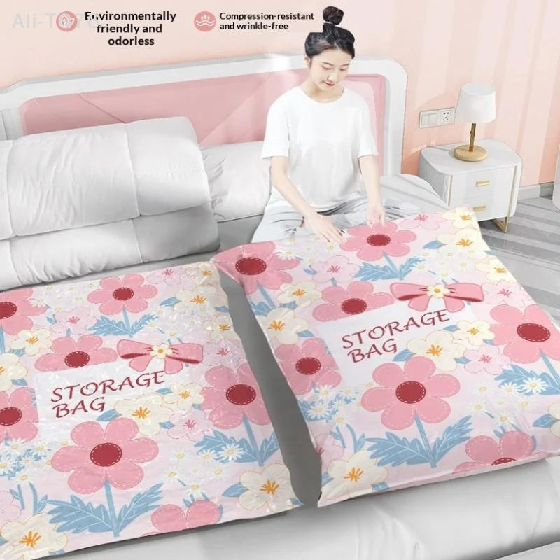 Vacuum Storage Bags – Space Saver for Comforters & Travel