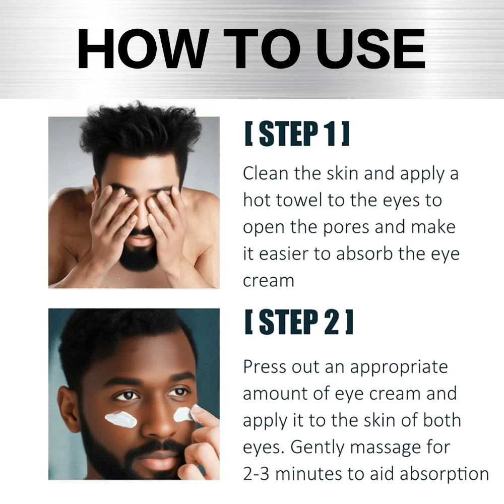 HISENRAIN Under Eye Cream, Caffeine & Retinol, Anti-Aging, 5 Minutes Lifting Effect, Dark Circles, Puffiness, Wrinkles. Peaceful Pleasures Health and Wellness