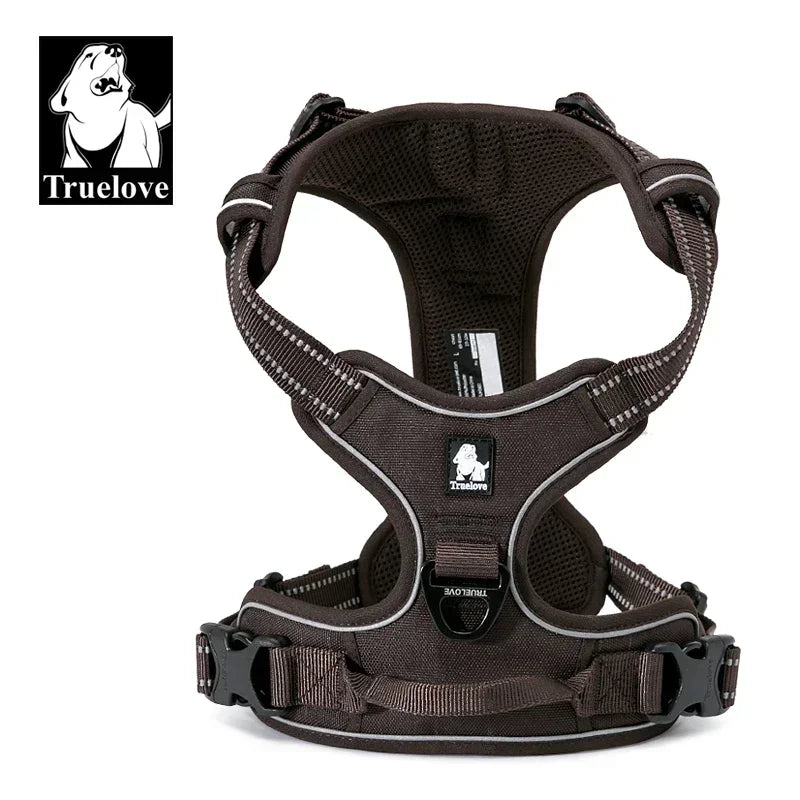 Truelove Dog Harness No Pull Pet Harness Adjustable Soft Padded Dog Vest Reflective No Choke PetVest Easy Control Handle TLH5651 Peaceful Pleasures Health and Wellness