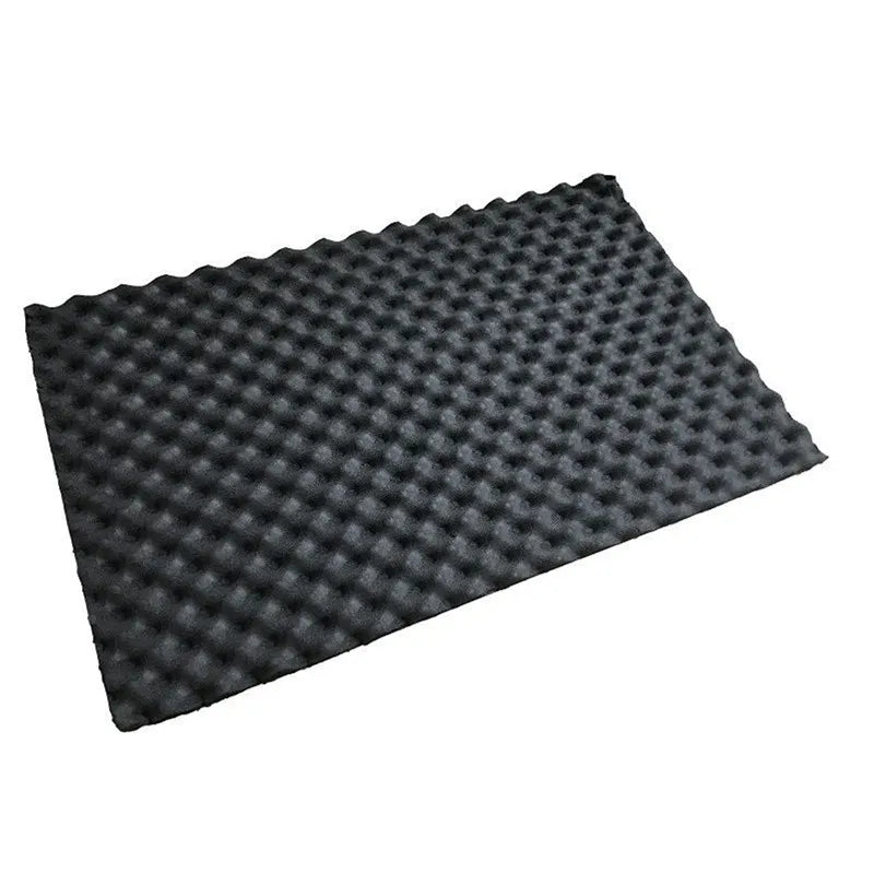 Car Modification Heat Insulation Sound Insulation With Back Adhesive Sound Absorbing Sponge Peaceful Pleasures Health and Wellness black
