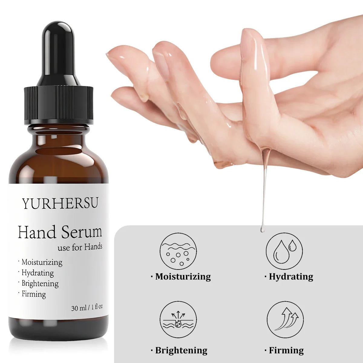YURHERSU Intensive Hand Moisturizer Lotion with Panthenol 30ml