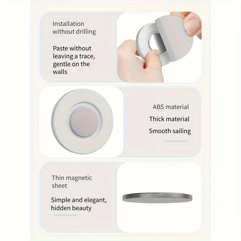 Magnetic Remote Control Bracket Suitable TV Air Conditioning Controls