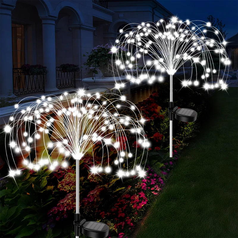 Solar Dandelion Firework LED Garden Lights | IP65 Waterproof