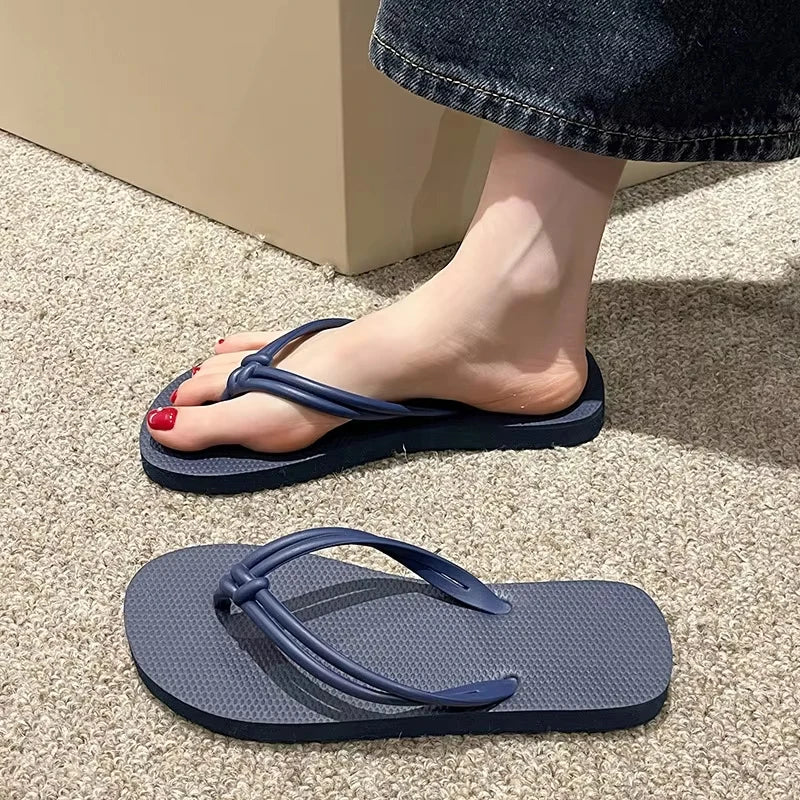 Women's Candy Color Flip Flops | Non-Slip Soft EVA Sandals