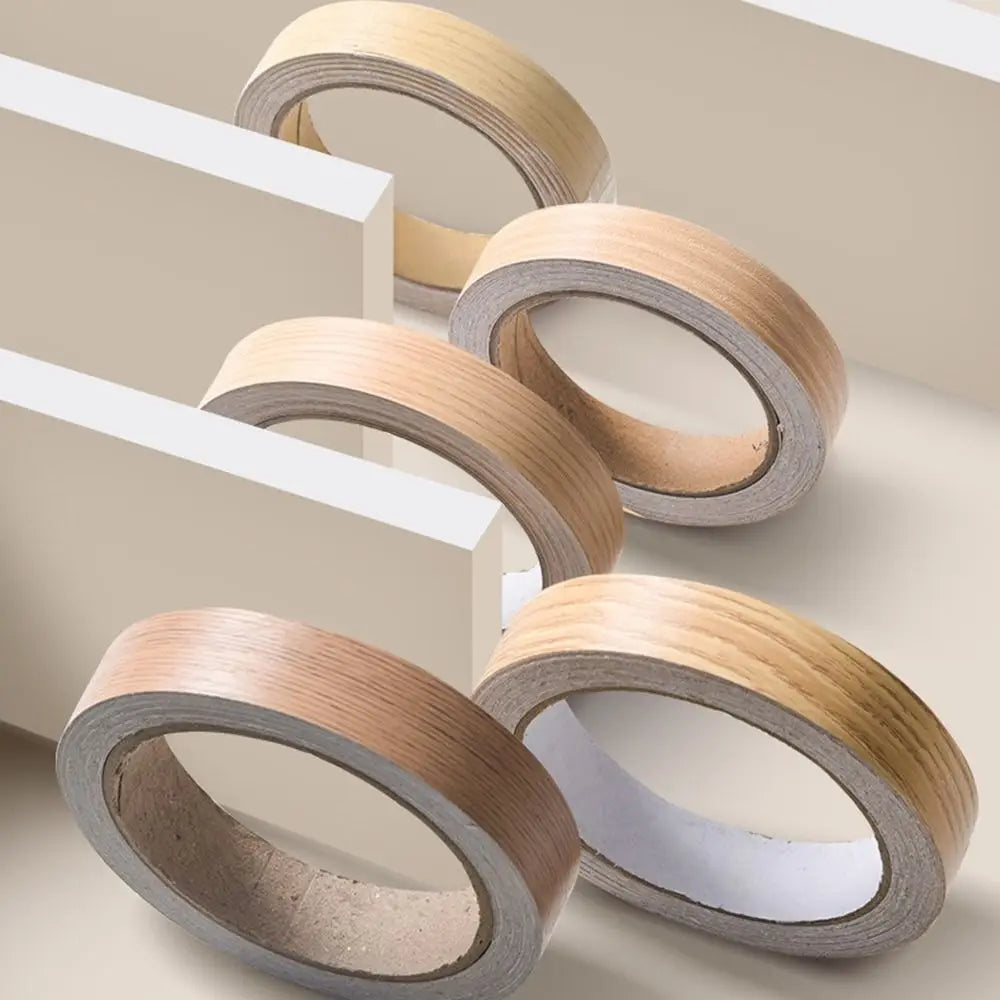 Wood Grain Veneer Edge Banding Tape – Self-Adhesive 2cm×10m
