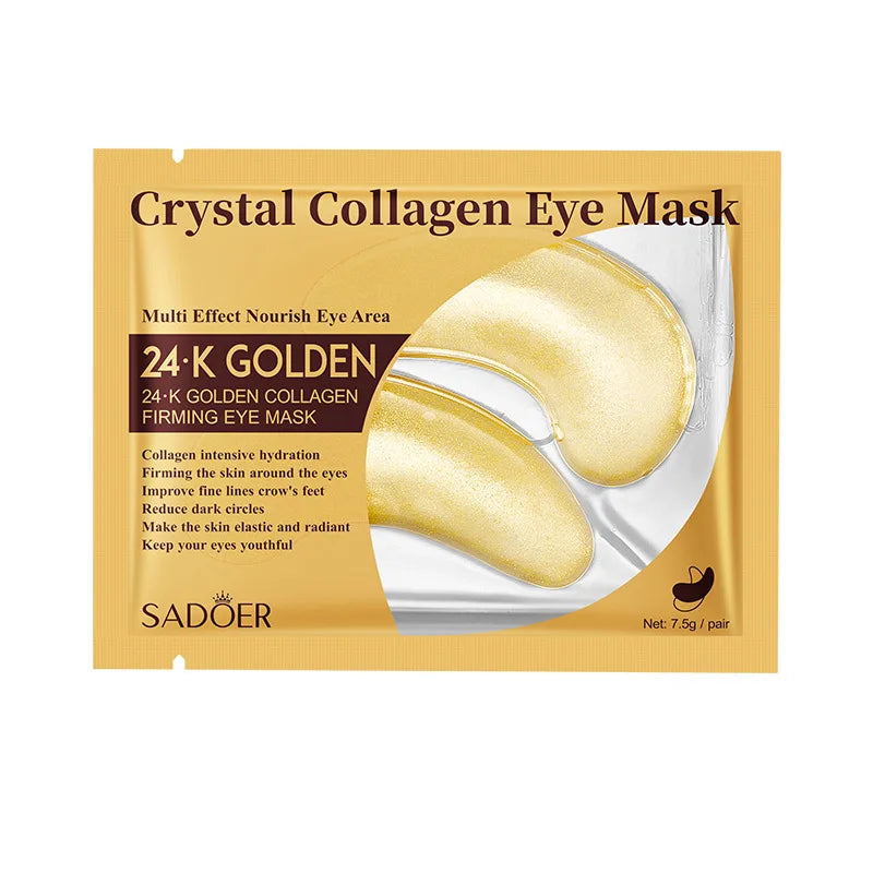 SADOER Collagen Eye Masks 10 Pairs – Hydrating & Firming
