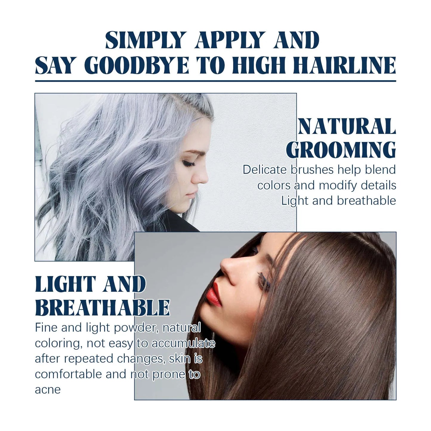 Jasuing Vitamin E Hair Densifying Fiber Powder Thick Fluffy Refreshing Hair Filling Hairline Oil control Hair Care Long Lasting Peaceful Pleasures Health and Wellness