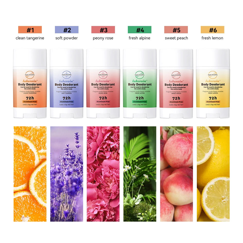 New Whole Body Deodorant Invisible Cream Stick 72 Hour Odor Control Aluminum Free Baking Soda Free Skin Care Peaceful Pleasures Health and Wellness