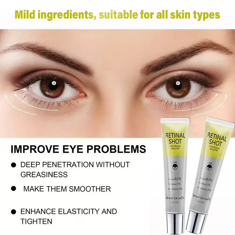 Retinal Eye Serum 0.1% Retinal & 3% HA – Firm & Moisturize Eye Serum Peaceful Pleasures Health and Wellness