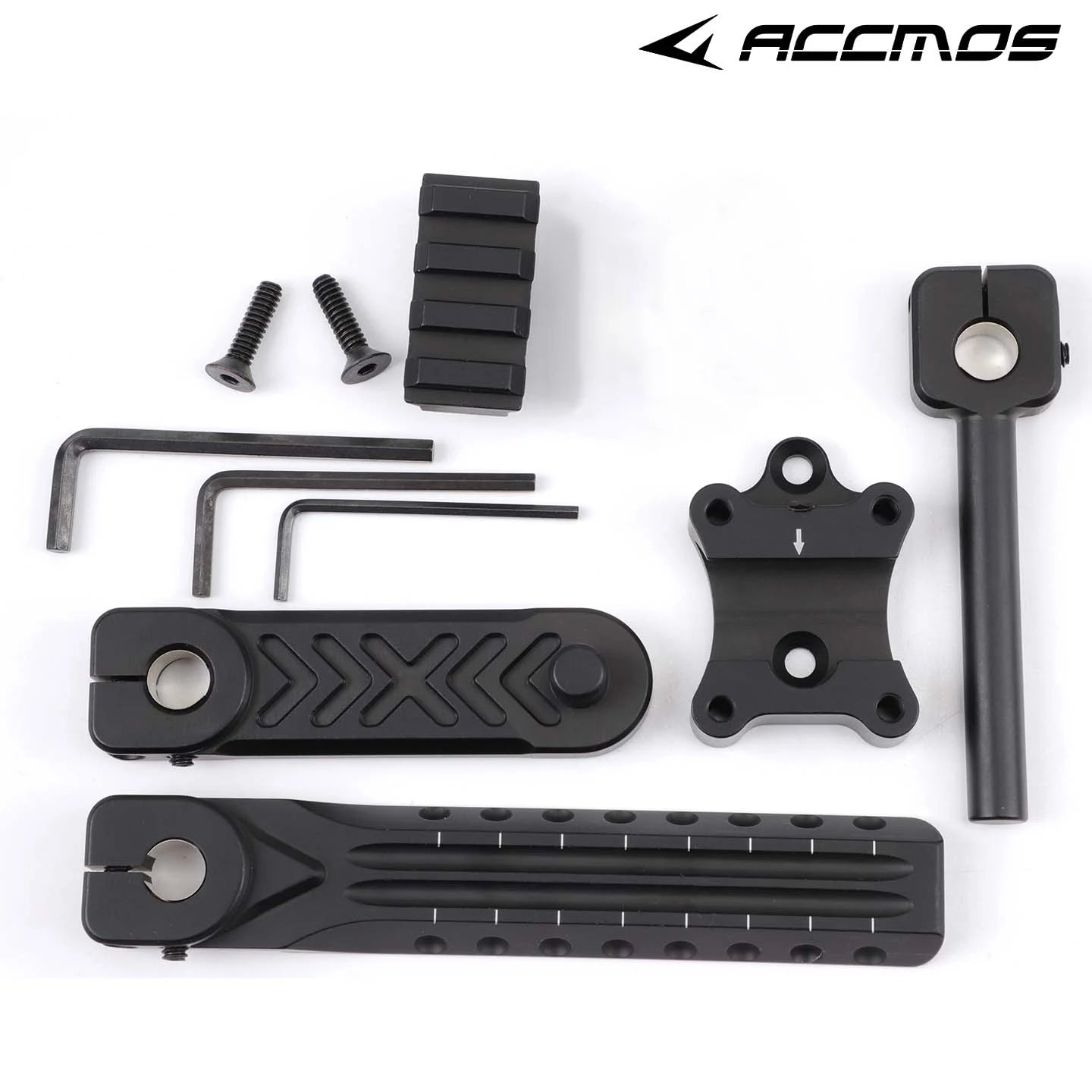Compound Bow Sight Low-light Stand Black Aluminium Alloy Durable