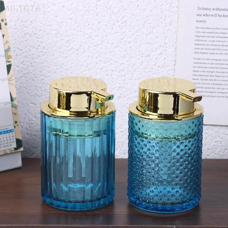 250ml Glass Foaming Soap Dispenser | Countertop Bathroom Decor