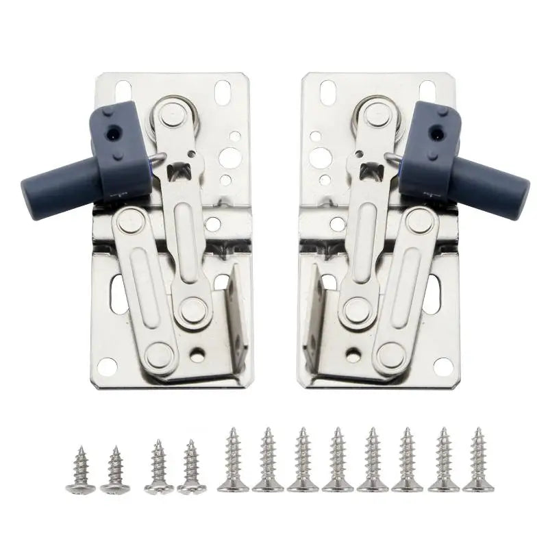 2pcs Self-Closing 45 Degree Pivot Hinge Kitchen Cabinet Tip-Out Trays Hinges For Sink Drawer Bathroom Organizers Shoe Cabinets Peaceful Pleasures Health and Wellness A2
