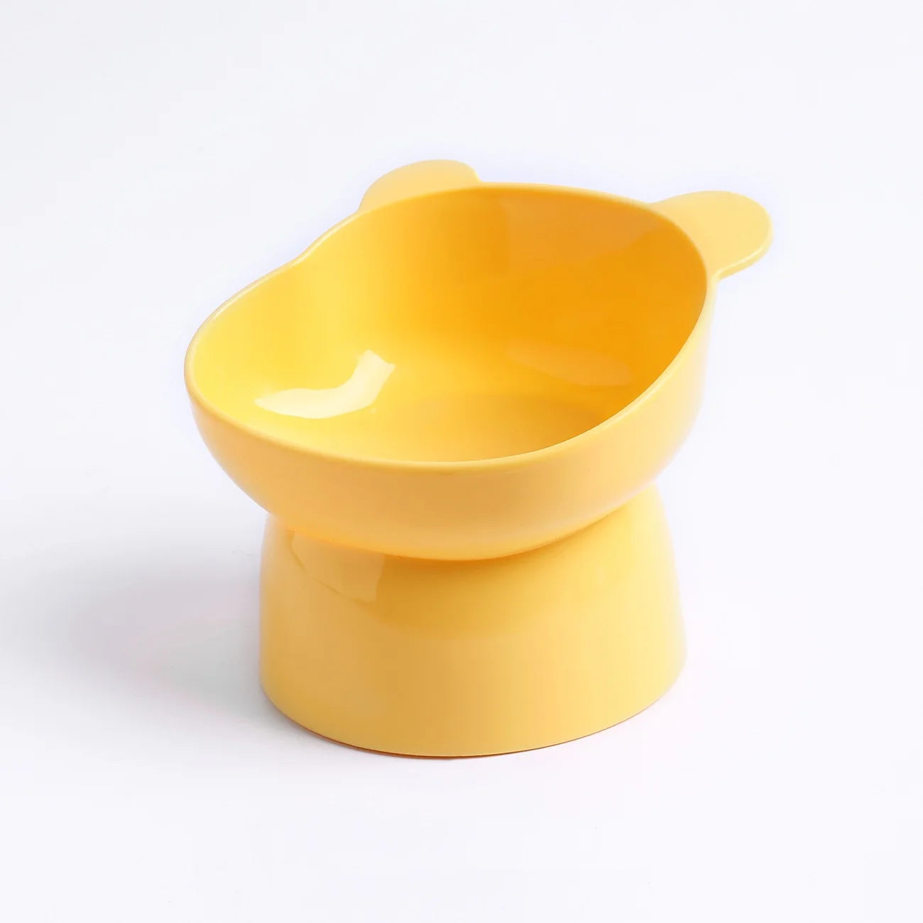 Elevated Tilted Cat Bowl | Non-Slip Raised Feeder & Waterer
