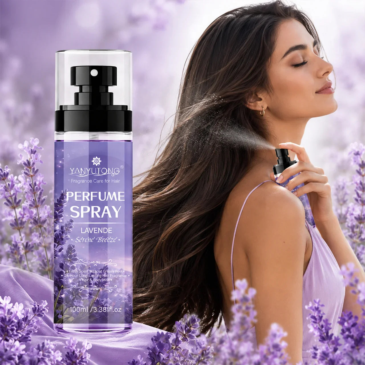 4-in-1 Scented Hair Conditioner Spray – Moisturizing 400ml