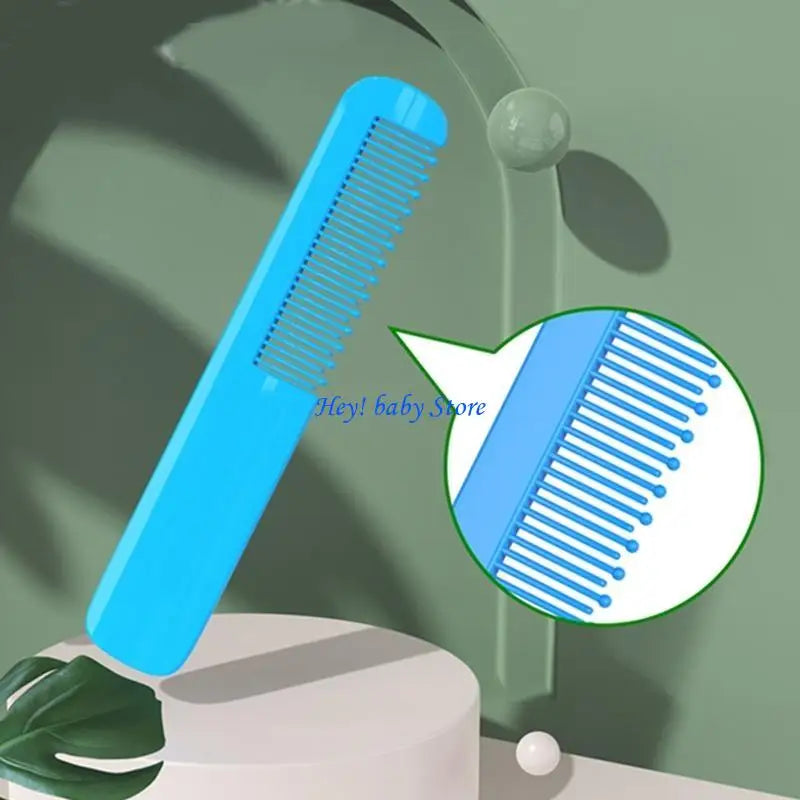 Soft Baby Detangling Comb for Infants – Safe Round Teeth