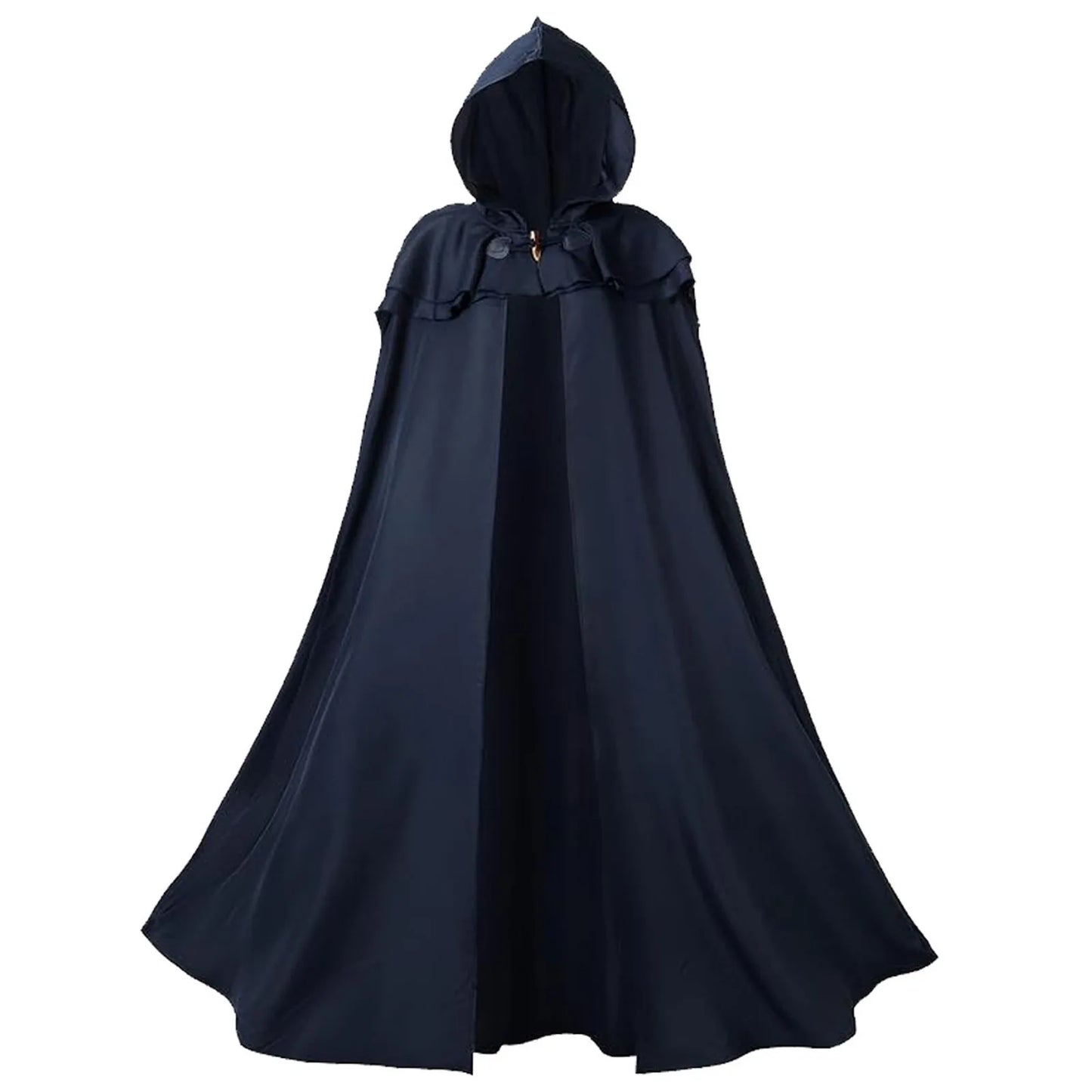Medieval Hooded Cloak Cape – Gothic Knight Cosplay Robe Coat