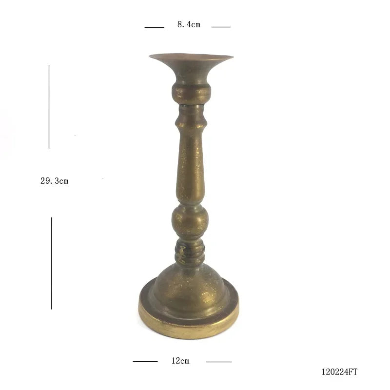 Iron Metal Candlestick Holder | Wedding & Home Décor