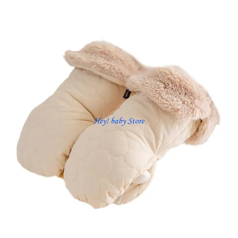 Windproof Stroller Hand Muff – Insulated Nylon Baby Gloves