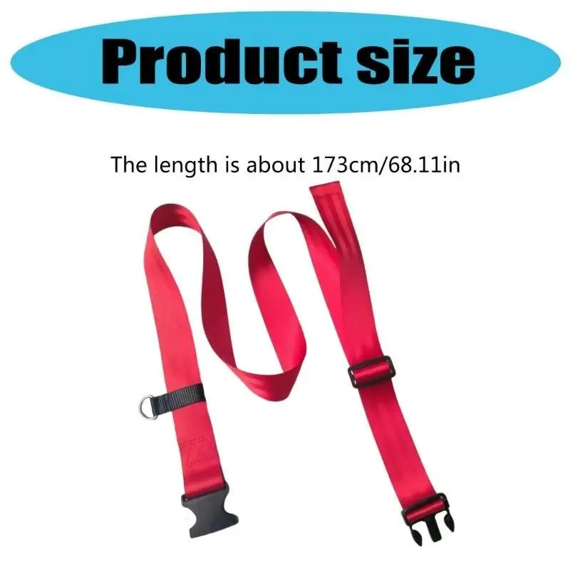 Travel Suitcase Buckle Strap | Adjustable 173cm Luggage Belt