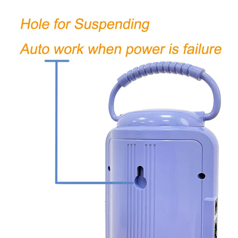 LED Emergency Light – Rechargeable Portable Lantern AC 110–220V