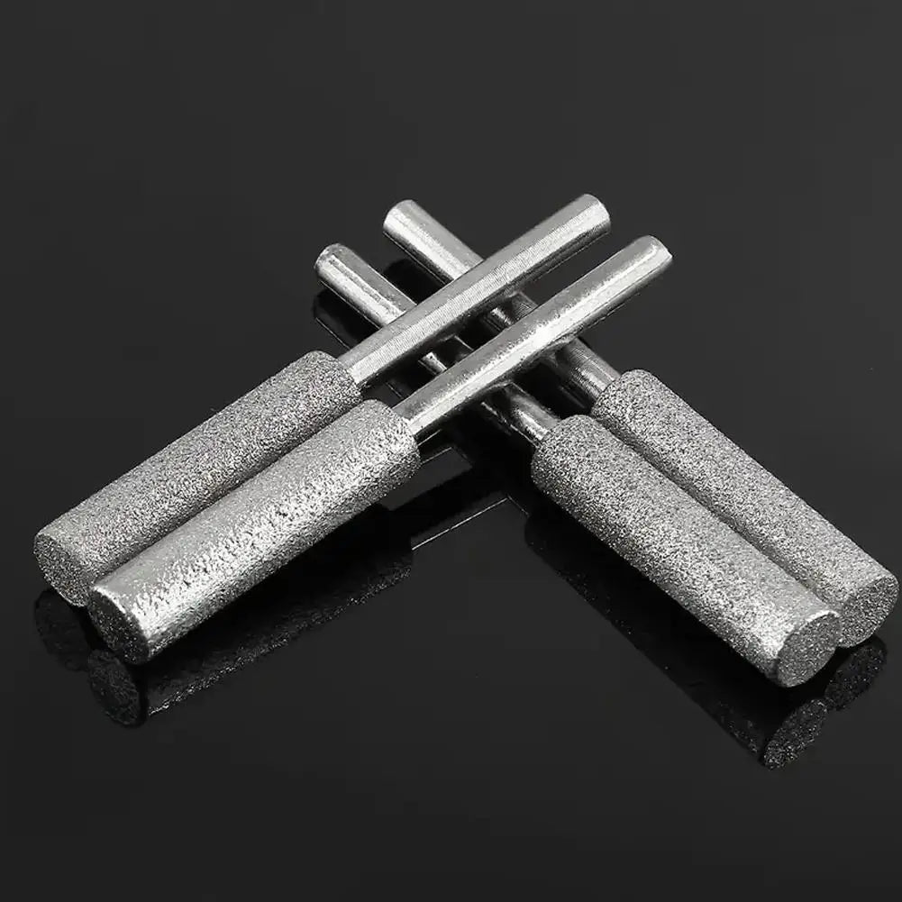 Diamond Chainsaw Chain File Sharpener 4/4.8/5.5mm Bur Set