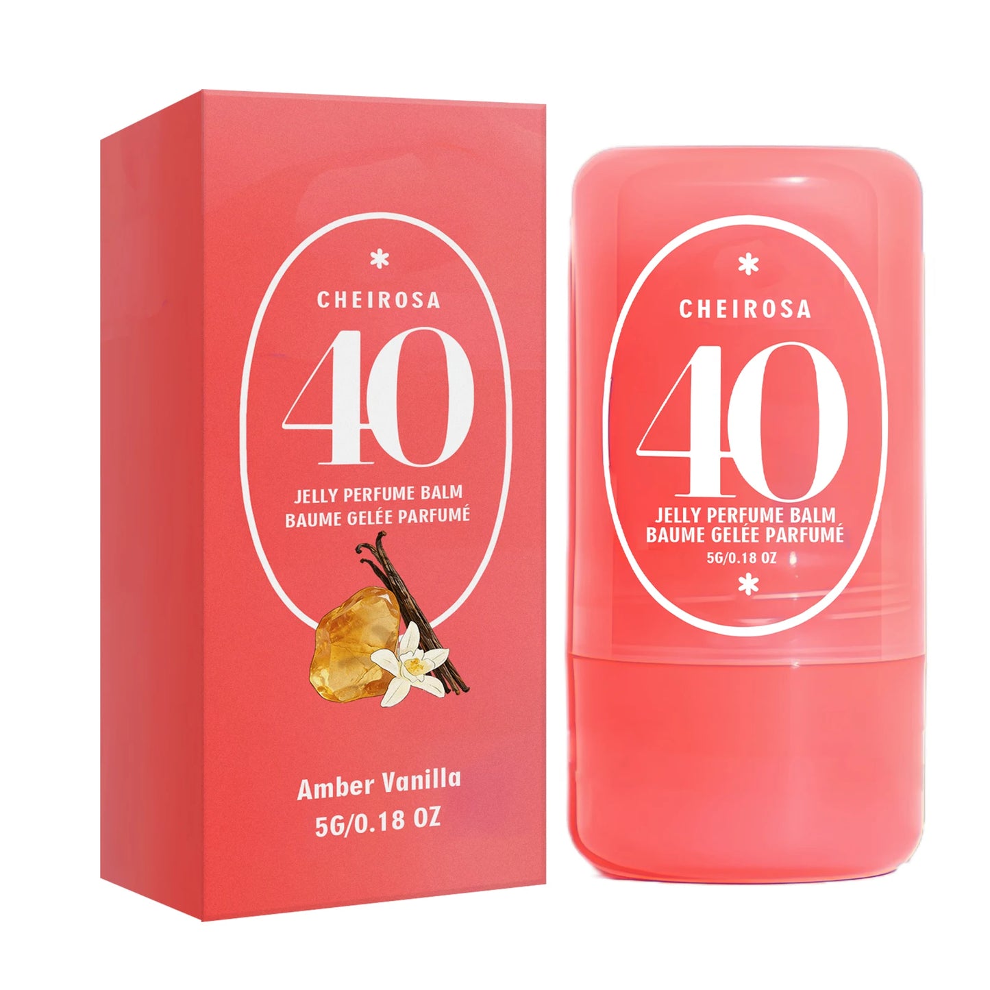 Jelly Perfume Balm | Amber Vanilla, Almond Caramel & Lychee