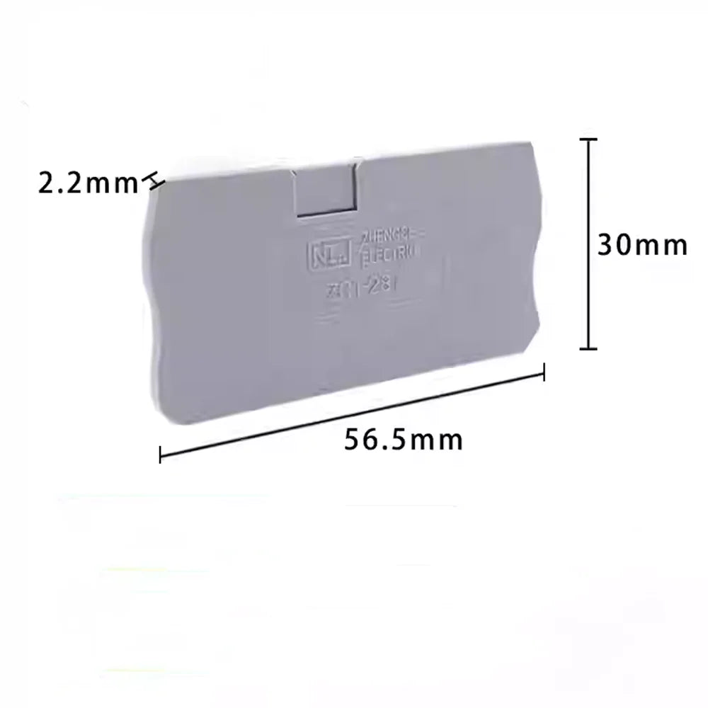 10PCS PT4 Push-in Din Rail Terminal Strip Plug PT-4 4mm² Cable Connector Electrical Connect Screwless Terminal Block Peaceful Pleasures Health and Wellness End Cover D-ST4